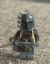 LEGO Star Wars - The Mandalorian Din Djarin Mando Minifig Keychain Set #854124