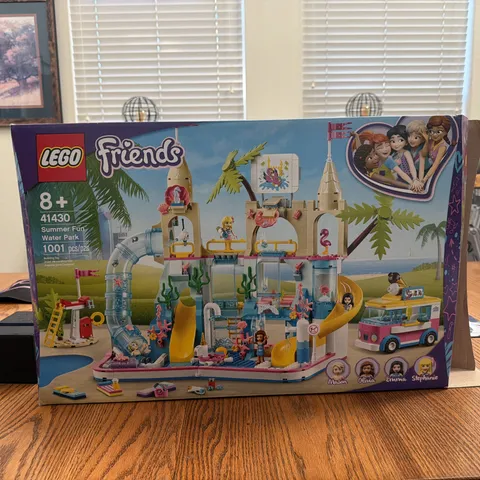 Lego Friends Summer Fun Water Park #41430 OPEN BOX AND USED