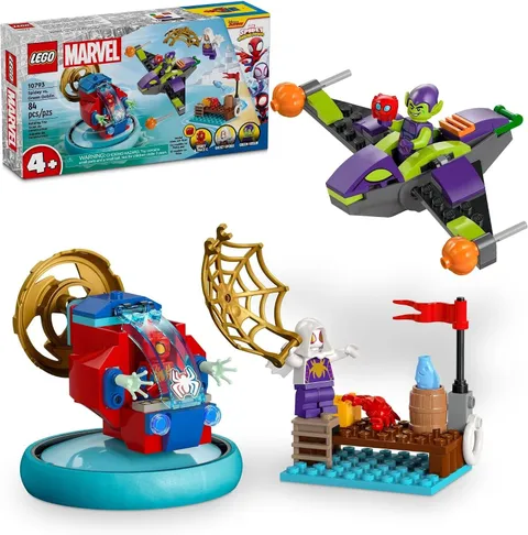 EGO Marvel Spidey vs. Green Goblin, Super Hero Toy w/ Green Goblin Figure 10793™