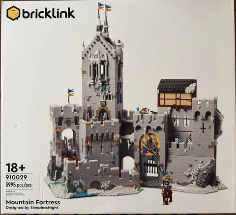 LEGO 910029 Bricklink Designer Program Series 1 Mountain Fortress New! No Box.