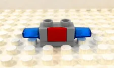 Lego Duplo Item Police Flasher blue/gray w lights & faint siren (works) (Police)