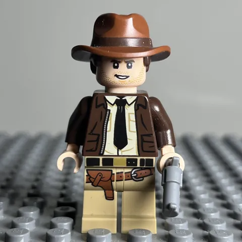 LEGO Indiana Jones Minifigure - Indiana Jones - 77012 iaj046 Last Crusade 1C