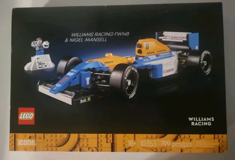 LEGO Icons Williams Racing FW14B & Nigel Mansell 10353 Sealed Formula One F1 