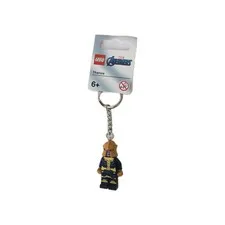 LEGO Super Heroes Thanos Minifigure Keychain 854078 New 