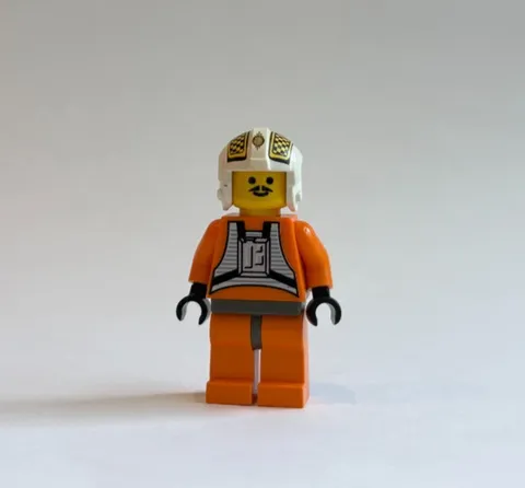 Lego Biggs Darklighter Minifigure Star Wars 7140 7142 sw0009 pilot rare cmf lot