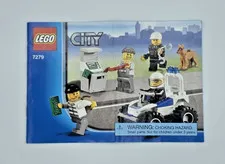 LEGO City Police Starter Pack 7279 Instruction Manual/Book DIRECTIONS ONLY 2011