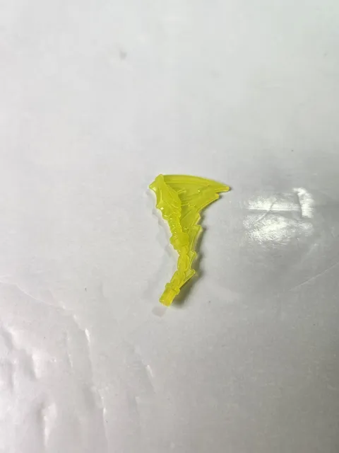 LEGO Trans Neon Green Nunchucks Trailing Energy Effect Minifigure Part # 73766b