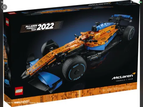 LEGO Technic McLaren Formula 1 Team 2022 Open See Photos