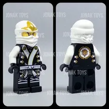 LEGO Ninjago Zane Final Battle Custom Figure (njo0076, 70504)