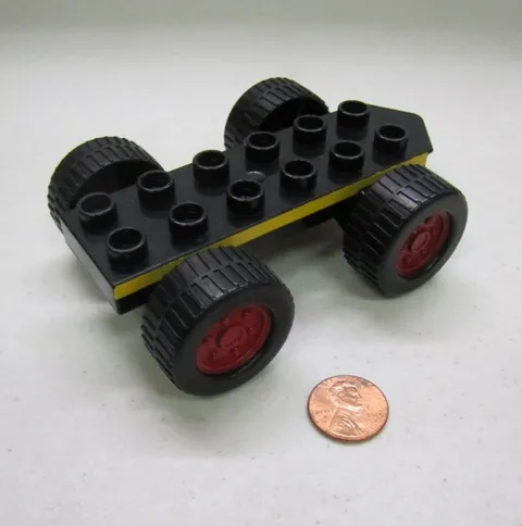 Lego Duplo Bob The Builder Bouncy Chassis Forklift Sumsy Construction Vehicle