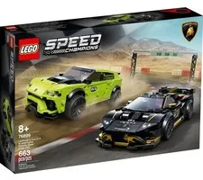 LEGO Speed Champions Lamborghini Urus ST-X & Huracán Super Trofeo EVO SET 76899