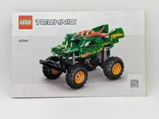 Lego Technic 42149 Monster Jam Dragon Instruction Manual - 2023
