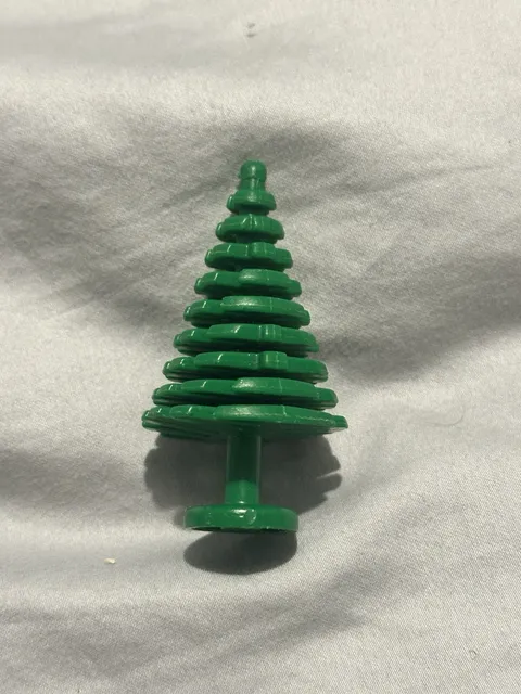 1x Lego Plant Tree Pine Fir 4x4x6 Green Large Type2 6248463 52211 3471