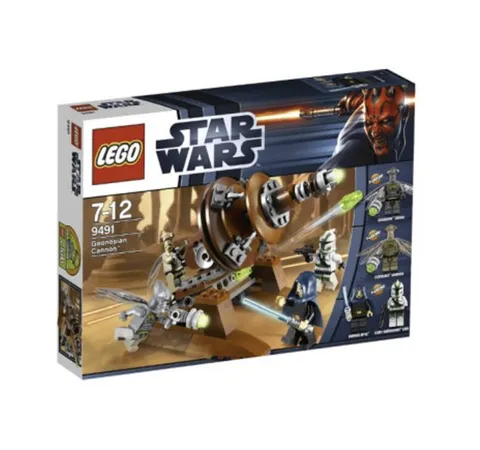 Lego Star Wars 9491 Geonosian Cannon Set Minifigures NEW & Sealed