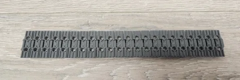 Lego 57518 Dark Bluish Gray Technic Link Tread Wide with 2 Pin Holes Lot Of 22