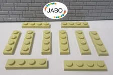 (J7/4/10) LEGO 10x3710 Plate Flat 1x4 Tan