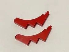 Lego 30099 Red Replacement Add-on Pieces Parts Lot of 2