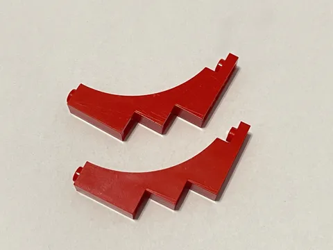Lego 30099 Red Replacement Add-on Pieces Parts Lot of 2