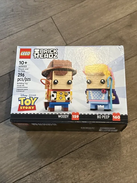 LEGO BRICKHEADZ: Woody and Bo Peep (40553) New/sealed, Unopened