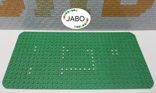 ( R3/PB 6 ) LEGO 374p01 plate 16x32 green set 350 Spanish Villa 1971