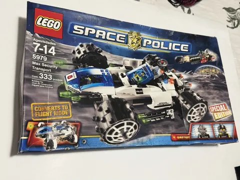 LEGO SpacePoliceMax Security Transport (5979) Special Edition. New In Sealed Box