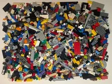 LEGO Bulk Lot 3 LBS Bricks Pieces Washed Sanitized Hand Sorted No Minifigures