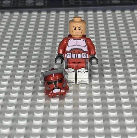 LEGO Star Wars Commander Fox Minifigure Phase 2 SW1304 Coruscant Guard 75354