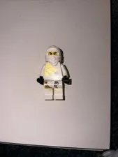 LEGO Ninjago DX Zane minifigure  2011 Slightly played with.