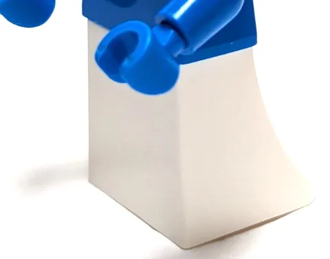 Lego - Minifigure Legs - Skirt / Dress, White