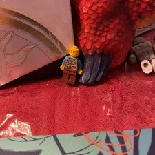 LEGO City "Camper Van Owner" minifigure, specifically identified as part number