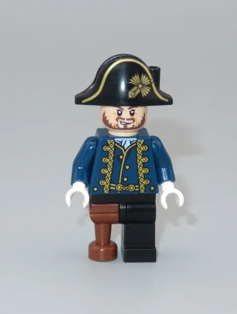 LEGO Pirates of the Caribbean Hector Barbossa pegleg minifigure 4192 POTC