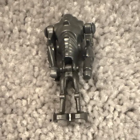 LEGO Dark Gray Battle Droid Minifigure Plastic Gray Robot Figure Minifigure