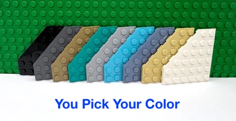 LEGO 6x6 Cut Corner Plate  "You Pick Your Color and Qty" NEW