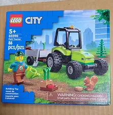 LEGO City 60390 Park Tractor 86pc Building Toy Set 5+ Brick Separator
