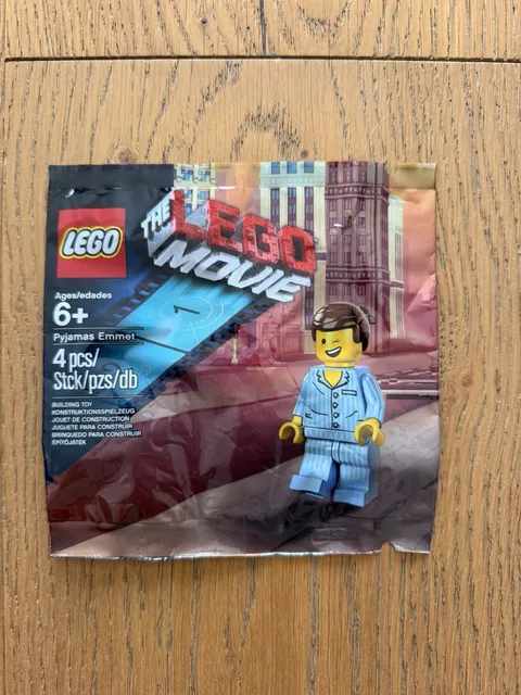 LEGO The LEGO Movie: Pyjamas Emmet (5002045) - New Sealed Polybag Minifigure