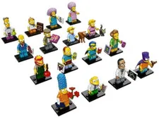Complete Set LEGO 71009 Collectible Minifigures The Simpsons Series 2 New Sealed