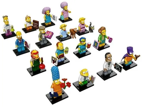 Complete Set LEGO 71009 Collectible Minifigures The Simpsons Series 2 New Sealed