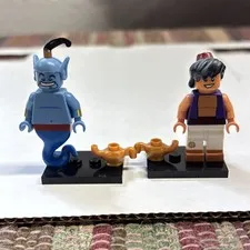 LEGO DISNEY Series 1 Collectible Minifigures New! 71012 RARE! Genie and Aladdin