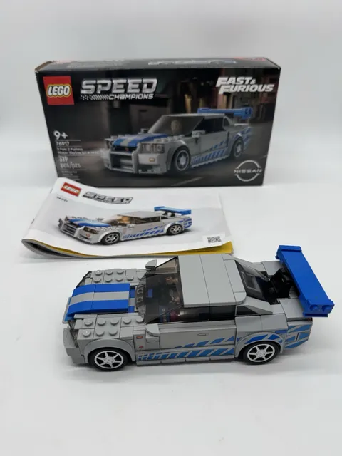 LEGO Speed Champions: 2 Fast 2 Furious Nissan Skyline GT-R (R34) (76917) Used