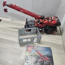 Lego Technic Rough Terrain Crane 42082 Red