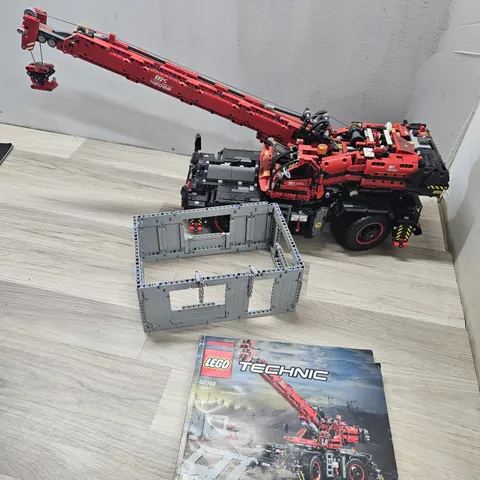 Lego Technic Rough Terrain Crane 42082 Red