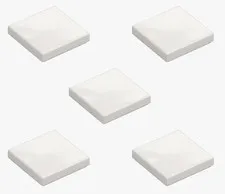 5 New LEGO White 2x2 Tile smooth flat panel tiles 3068 306801