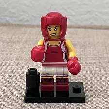 LEGO (71013) CMF Series 16 Kick Boxer Minifigure col16-8 Complete New Female