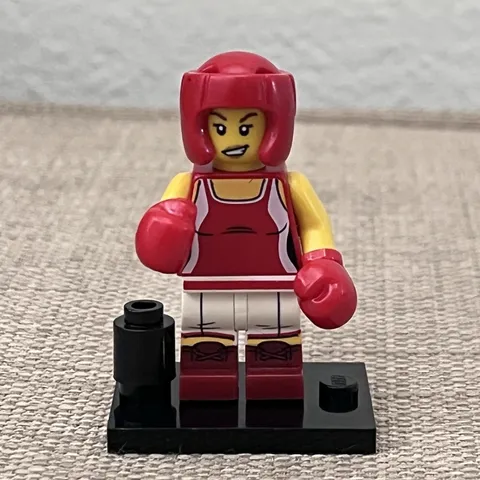 LEGO (71013) CMF Series 16 Kick Boxer Minifigure col16-8 Complete New Female