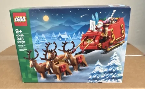 LEGO Santa's Sleigh 40499 Iconic Seasonal Complete Set 343pcs Santa Age 9+