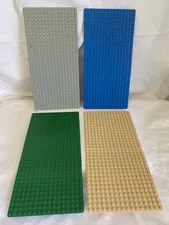 Lot of 4 LEGO 16 x 32 Baseplates Thin READ #53