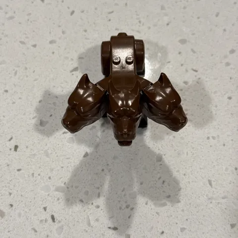 Lego Harry Potter Fluffy Three-Headed Dog Figure Vintage 2001