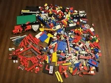 Vintage LEGO Bulk Lot Random Parts Castle Town Space City