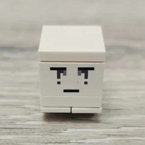 Lego min006 Minecraft Micromob Ghast Ghost Minifigure From Set 21106 The Nether