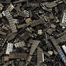 LEGO Black Pieces Lot - 7.1 oz - Free Shipping